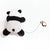 Bear Brooch Hairpin Cartoon Japanese Style Hair Rope Animal Plush Doll Hairband Children's Headwear Hair Accessories Panda Headband