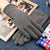 Beautiful Symbol  Hot Selling Classic Women's Non-inverted Velvet Four-button Velvet-lined Thickened Cycling Touch Screen Warm Gloves