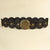 Belt Decorative Retro Mid-ancient Disc European And American Exaggerated Denim Western Style Personality Hollow Out Metal Wide Belt