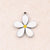 Best Seller In Europe And America DIY Ornament Accessories Oil-Spot Glaze Flowers Pendant