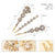 Best Seller In Europe And America Fashion Sweet Rhinestone Hairpin Mori Style Bang Side Clip Everyday  Metal Barrettes