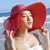 Big Brim Straw Summer Female Foldable Summer Beach Sunscreen Ladies Hat