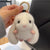 Big Ear Rabbit Imitation Mink Plush Cute Little Rabbit Hanging Bag Doll Car Keychain Bag Jade Rabbit Pendant