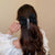 Black Bow Clip High-grade Exquisite  Ribbon Hairpin Fashion Back Shark Clip Headdress Wholesale