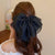 Black Bow Clip High-grade Exquisite  Ribbon Hairpin Fashion Back Shark Clip Headdress Wholesale