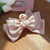 Black Double-sided Big Bow Grab Clip Escape Princess Headwear Korean Simple Elegant Shark Clip Wholesale Hairpin Women