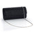 Black Gold Apricot Satin Solid Color Square Evening Bags