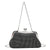 Black Gold Silver Polyester Solid Color Evening Bags