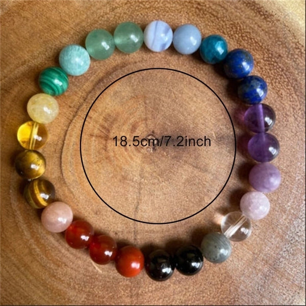 Bohemian Classic Style Round Artificial Crystal Natural Stone Tiger Eye Bracelets In Bulk