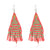 Bohemian Geometric Beaded Handmade Women's Drop Earrings 1 Pair