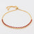 Bohemian Geometric Copper Bracelets Necklace Inlay Zircon Copper Necklaces