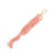 Bohemian Solid Color Cotton Knitting Tassel Bag Pendant Keychain