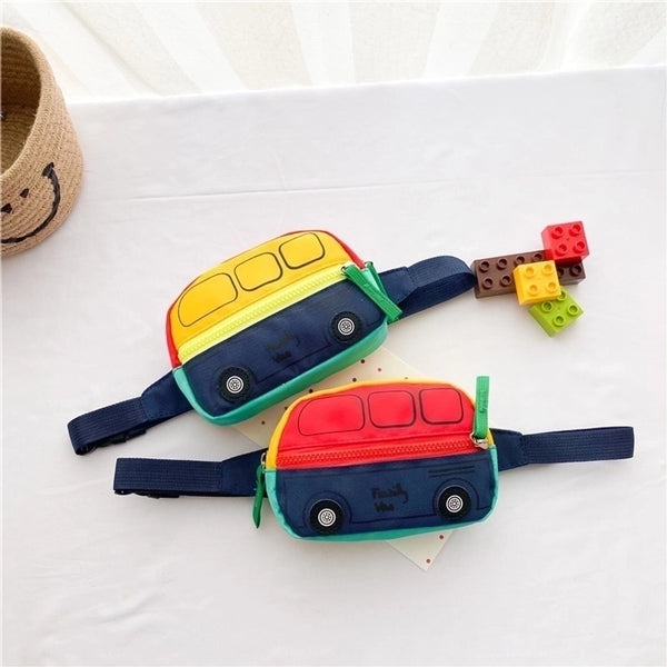 Boy's Small All Seasons Pu Leather Cute Fanny Pack