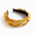 Braids Knotted Hairband  Designed   Supply Of Braided Gold Velvet Headdress