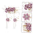 Bridal Headwear New Forest Blue Flower Hair Comb Knot Wedding Accessories