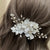 Bridal Wedding Headwear White Shell Pattern Pearl Flower Hair Clip   Hot Hair Accessories