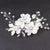 Bridal Wedding Headwear White Shell Pattern Pearl Flower Hair Clip   Hot Hair Accessories