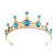 Bride Jewelry Alloy Headwear Girls' Birthday Gift Hair Accessories Girls' Crown Fashion Headband Princess Crown