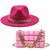 British European And American Big Brimmed Hat Chain Big Brimmed Felt Hat