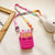 Bubble Silicone Messenger Bag Children's Cute Mini Key Storage Bag