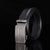 Business Color Block Imitation Leather Iron Plating Men's Leather Belts