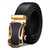 Business Color Block Imitation Leather Iron Plating Men's Leather Belts