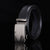 Business Color Block Imitation Leather Iron Plating Men's Leather Belts