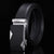 Business Color Block Imitation Leather Iron Plating Men's Leather Belts