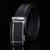 Business Color Block Imitation Leather Iron Plating Men's Leather Belts