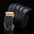 Business Color Block Imitation Leather Iron Plating Men's Leather Belts