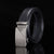 Business Color Block Imitation Leather Iron Plating Men's Leather Belts