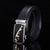 Business Color Block Imitation Leather Iron Plating Men's Leather Belts