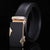 Business Color Block Imitation Leather Iron Plating Men's Leather Belts