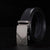 Business Color Block Imitation Leather Iron Plating Men's Leather Belts