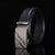 Business Color Block Imitation Leather Iron Plating Men's Leather Belts