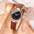 Business Solid Color Buckle Quartz Women's Watches