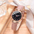 Business Solid Color Buckle Quartz Women's Watches