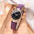 Business Solid Color Buckle Quartz Women's Watches