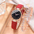 Business Solid Color Buckle Quartz Women's Watches