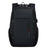 Business Solid Color Square Zipper Functional Backpack