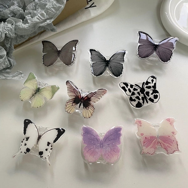 Butterfly Plastic Simple Style Classic Style   Mobile Phone Holder