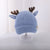 Cartoon Antlers Baby Hat Autumn And Winter Korean Super Cute Cute Wool Hat Boys And Girls Christmas Baby Knitted Hat