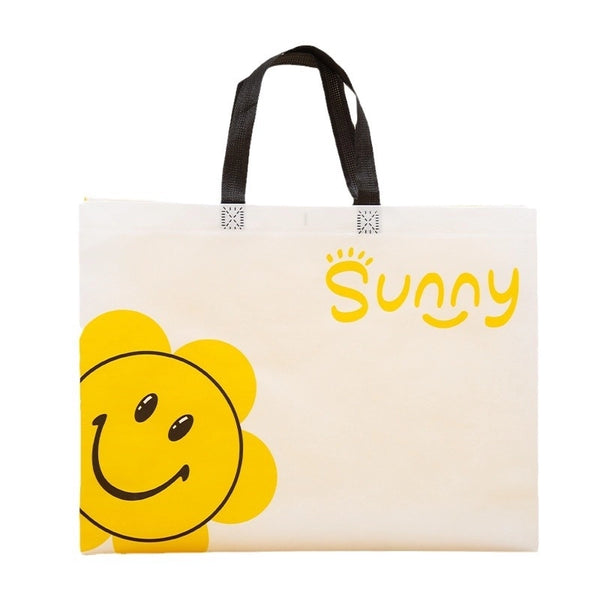 Cartoon Cute Non-woven Bag Spot Shopping Mall Clothing Store Children's Clothing Store Non-woven Bag With Logo Shopping Gifts