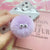 Cartoon Plush Fur Ball Animal Airbag Retractable Mobile Desktop Stand Cute Folding Fastened Ring Lazy Gift