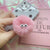 Cartoon Plush Fur Ball Animal Airbag Retractable Mobile Desktop Stand Cute Folding Fastened Ring Lazy Gift