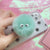 Cartoon Plush Fur Ball Animal Airbag Retractable Mobile Desktop Stand Cute Folding Fastened Ring Lazy Gift