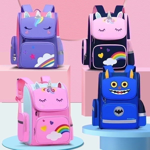 Cartoon School School Backpack