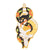 Cartoon Style Animal Alloy Stoving Varnish Unisex Brooches