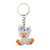 Cartoon Style Animal PVC Unisex Bag Pendant Keychain