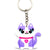 Cartoon Style Animal PVC Unisex Bag Pendant Keychain